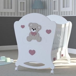 Bambino Casa Coccolo Rosa - Бебешко креватче Розово